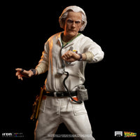 Iron Studios Back to the Future Art Scale Statue 1/10 Doc Brown 22 cm by LAB7 Malta, Europe