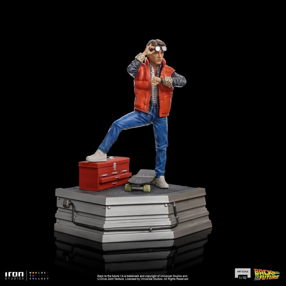 Iron Studios Back to the Future Art Scale Statue 1/10 Marty McFly 20 cm by LAB7 Malta, Europe