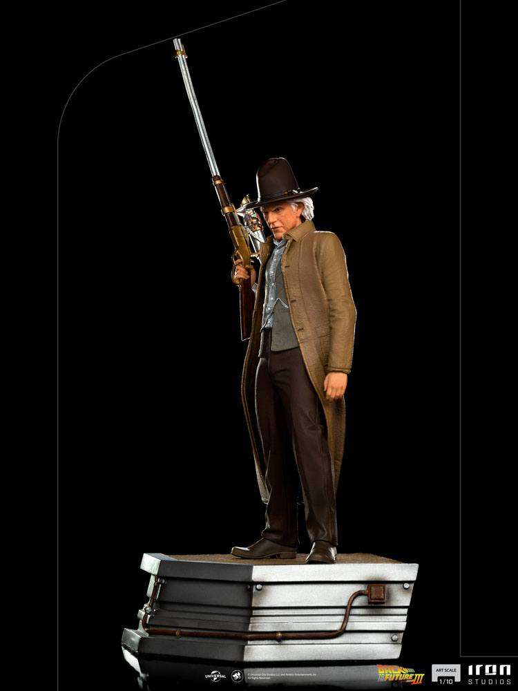 Iron Studios Back to the Future III Art Scale Statue 1/10 Doc Brown 32 cm by LAB7 Malta, Europe
