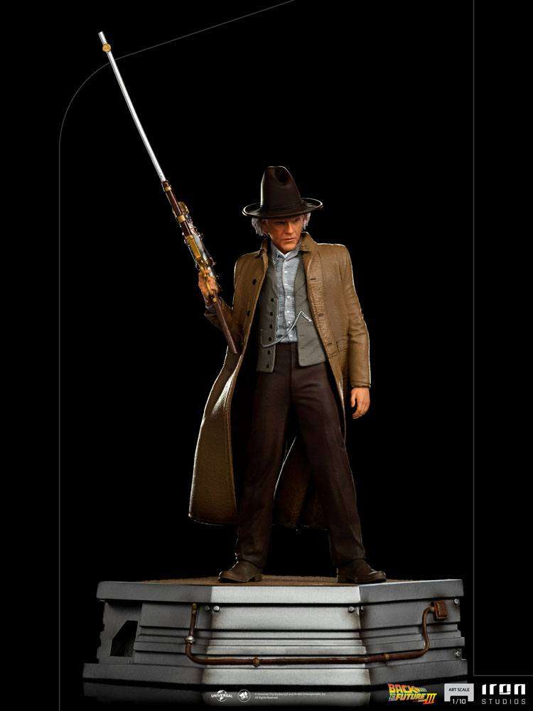 Iron Studios Back to the Future III Art Scale Statue 1/10 Doc Brown 32 cm by LAB7 Malta, Europe