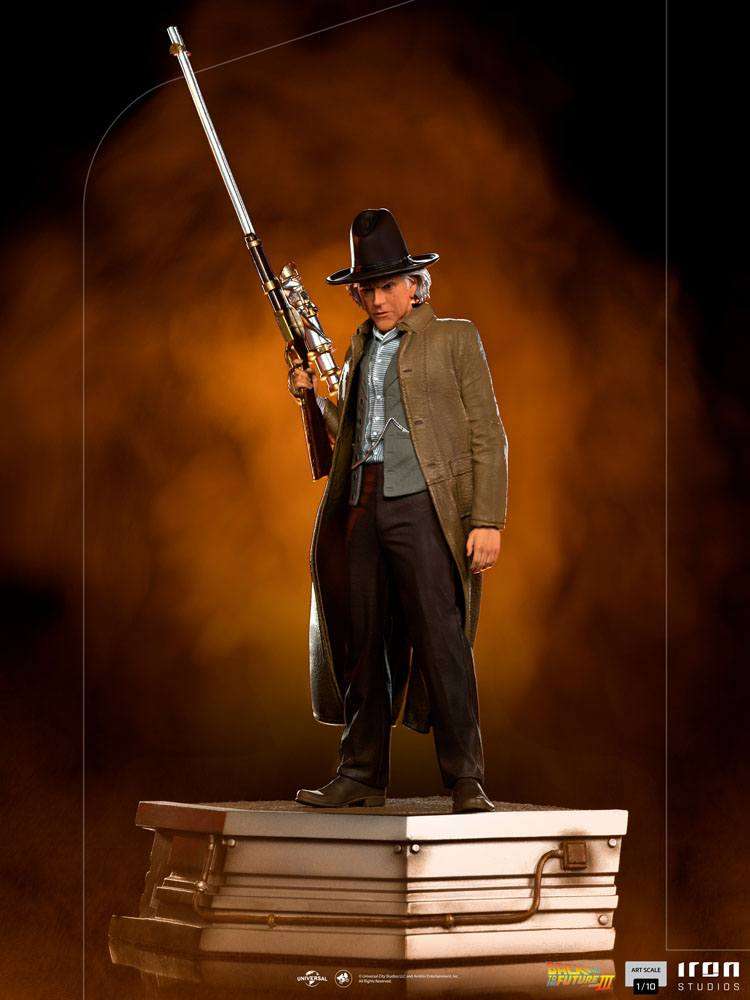 Iron Studios Back to the Future III Art Scale Statue 1/10 Doc Brown 32 cm by LAB7 Malta, Europe