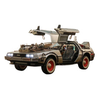 Hot Toys Back to the Future III Movie Masterpiece Vehicle 1/6 DeLorean Time Machine 72 cm by LAB7 Malta, Europe