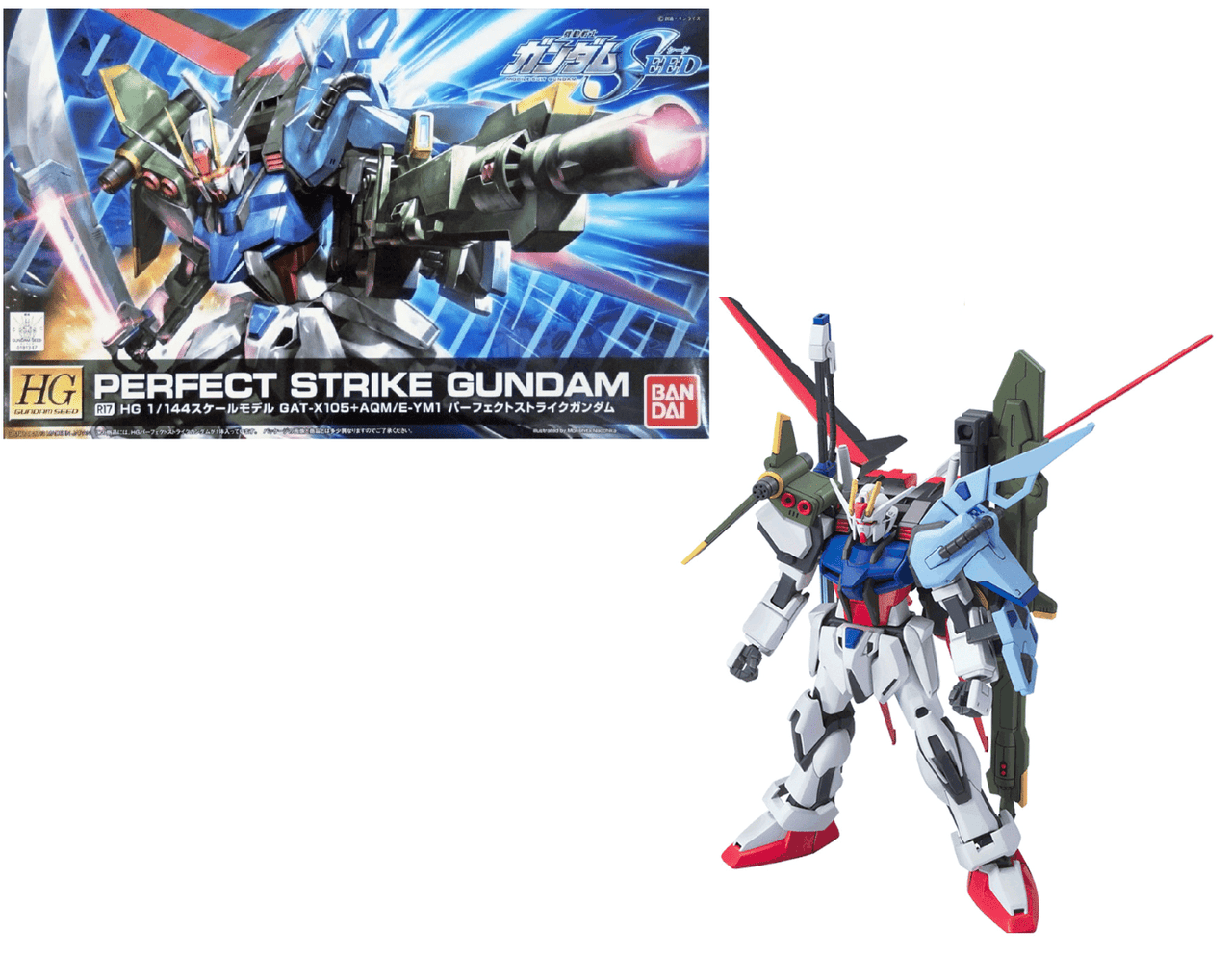 Bandai Bandai Gundam HG 1/144 Perfect Strike Gundam Model Kit by LAB7 Malta, Europe