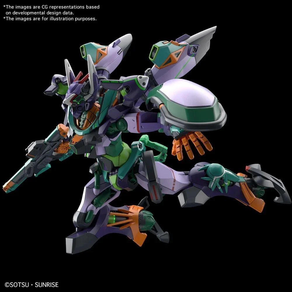 Bandai Gundam 1/144 GQuuuuuuX Gfred Model Kit by LAB7 Malta, Europe
