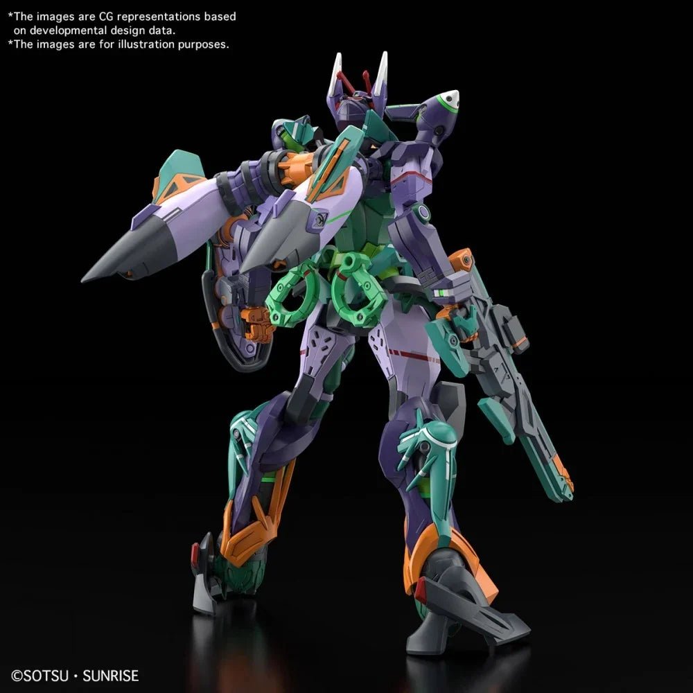 Bandai Gundam 1/144 GQuuuuuuX Gfred Model Kit by LAB7 Malta, Europe