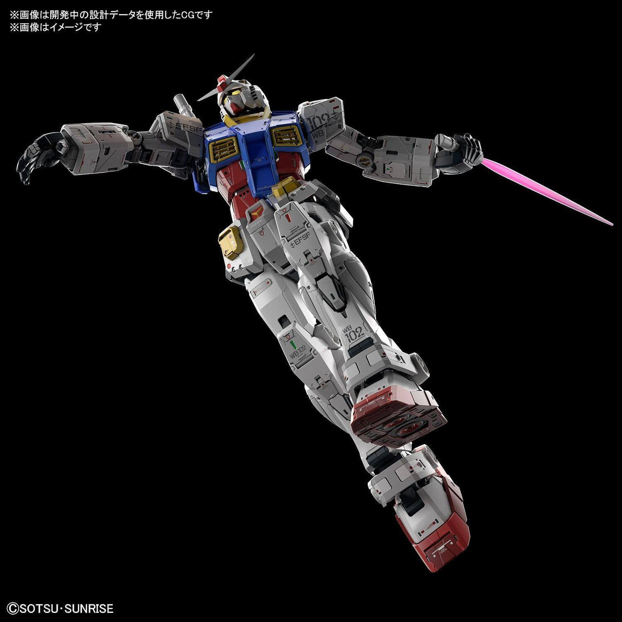 Bandai Bandai Gunpla PG 1/60 Unleashed RX - 78 - 2 Gundam Model Kit by LAB7 Malta, Europe