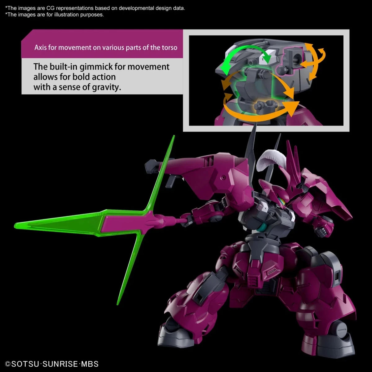 Bandai HG 1/144 Guel’s Dilanza Gundam Model Kit by LAB7 Malta, Europe