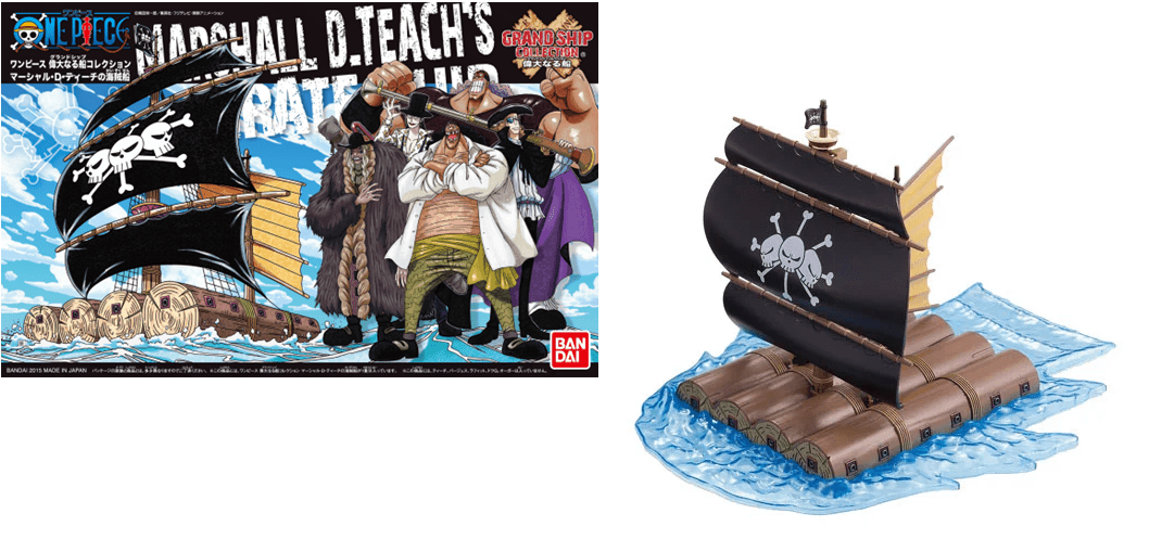 Bandai Bandai ONE PIECE Model Kit - Ship - Marshall D. Teach by LAB7 Malta, Europe