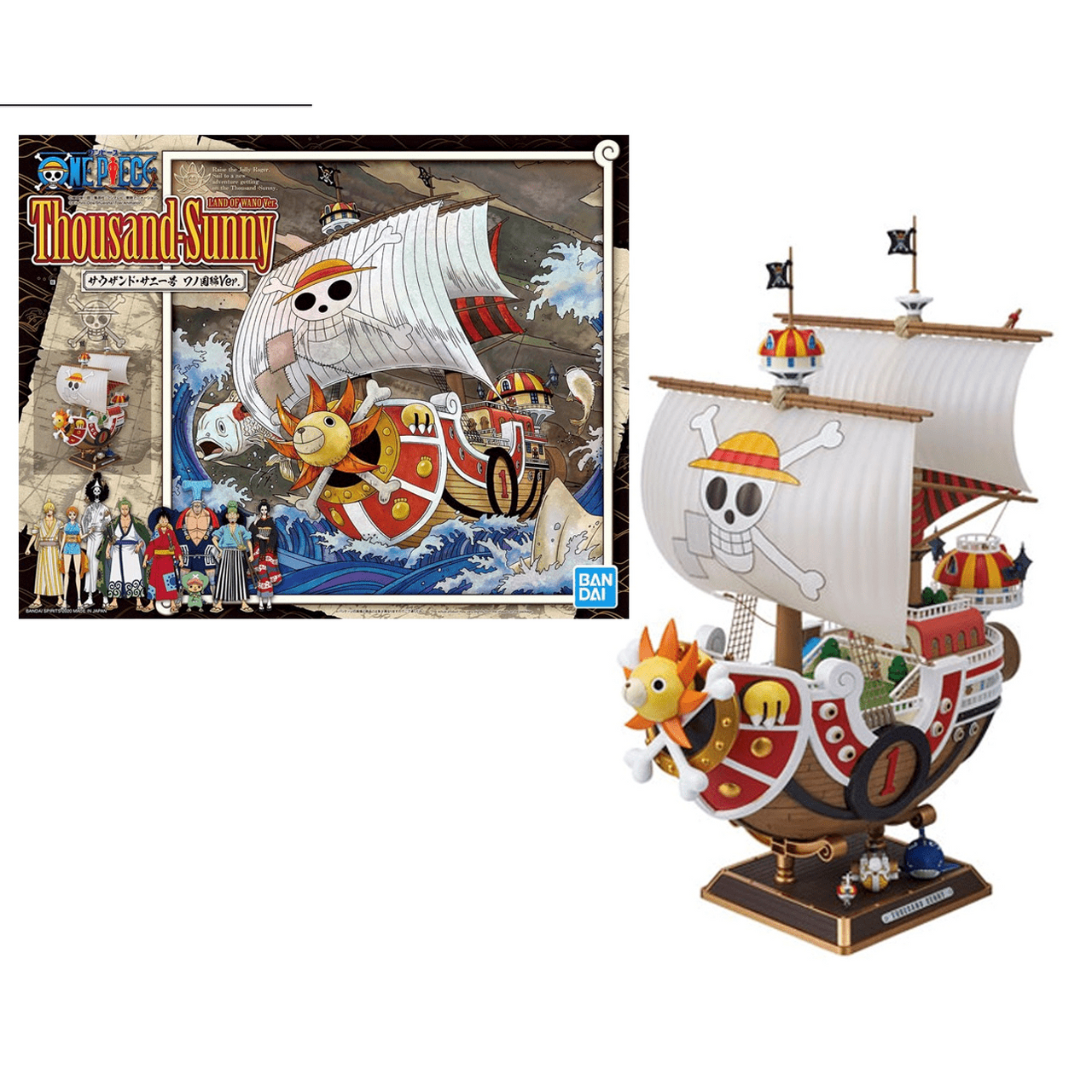 Bandai Bandai One Piece Thousand Sunny Land of Wanokuni Model Kit 30cm by LAB7 Malta, Europe