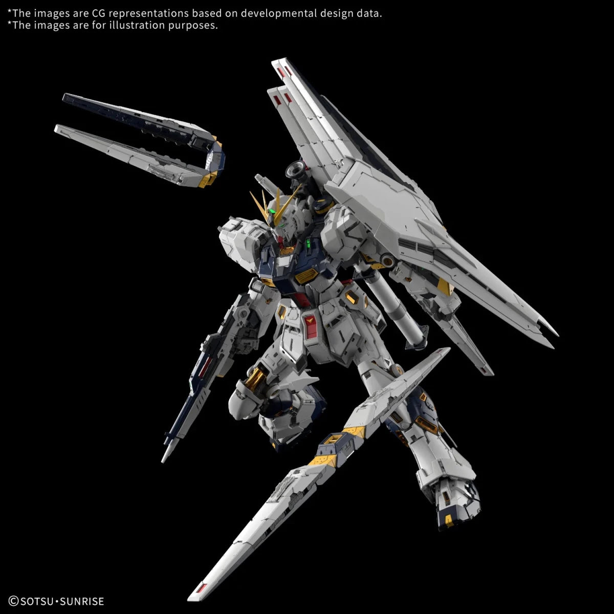 Bandai Perfect Grade Unleashed 1/60 RX-93 ν Gundam Model Kit