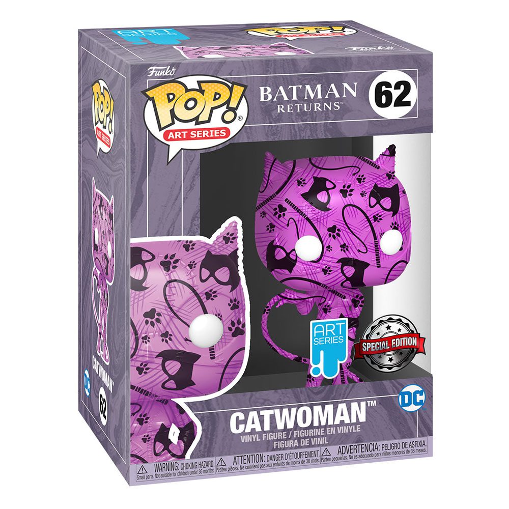 Funko Batman Returns (1992) - Catwoman Artist Series Pop! 62 by LAB7 Malta, Europe