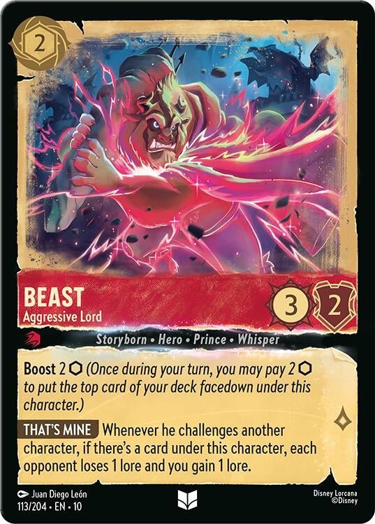 Ravensburger Beast - Aggressive Lord (113/204) (Whispers in the Well) by LAB7 Malta, Europe