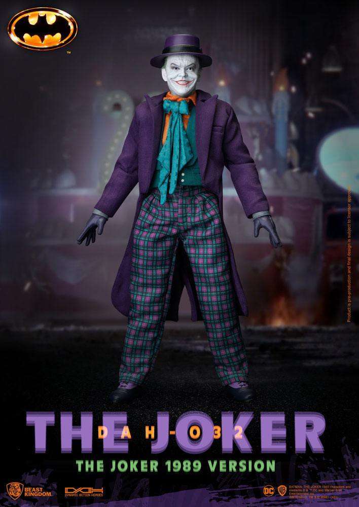 Beast Kingdom Beast Kingdom Batman 1989 Dynamic 8ction Heroes Action Figure 1/9 The Joker 21 cm by LAB7 Malta, Europe