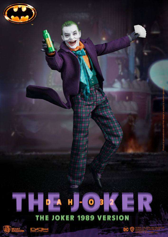 Beast Kingdom Beast Kingdom Batman 1989 Dynamic 8ction Heroes Action Figure 1/9 The Joker 21 cm by LAB7 Malta, Europe