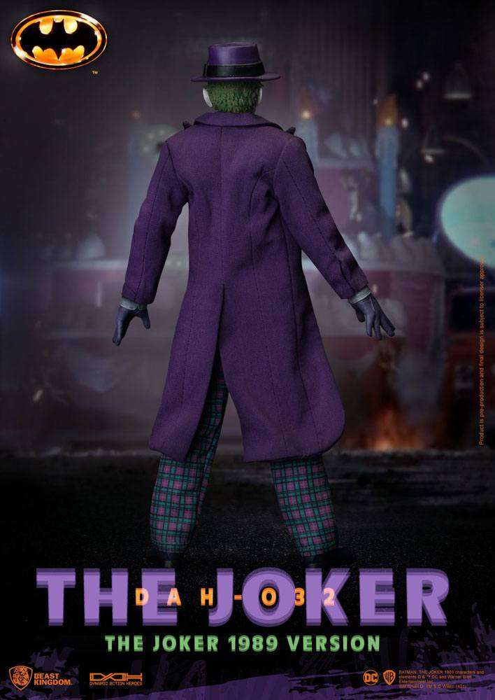 Beast Kingdom Beast Kingdom Batman 1989 Dynamic 8ction Heroes Action Figure 1/9 The Joker 21 cm by LAB7 Malta, Europe