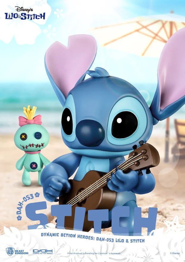 Beast Kingdom Lilo & Stitch Stitch Dynamic Action Hero Figure by LAB7 Malta, Europe