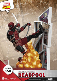 Beast Kingdom Marvel Deadpool D - Stage Diorama 16cm by LAB7 Malta, Europe