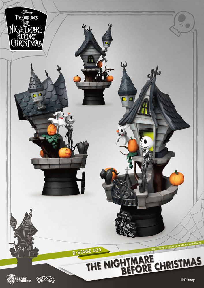 Beast Kingdom NBX Jack’s Haunted House D - Stage Diorama by LAB7 Malta, Europe