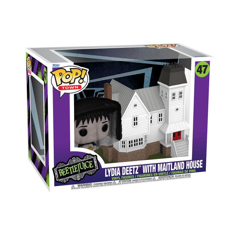 Funko Beetlejuice POP! Town Lydia Deetz with Maitland House by LAB7 Malta, Europe