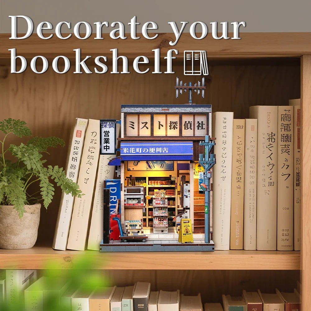 Beika-Cho Miniature House DIY Book Nook With LED Light in Malta | LAB7
