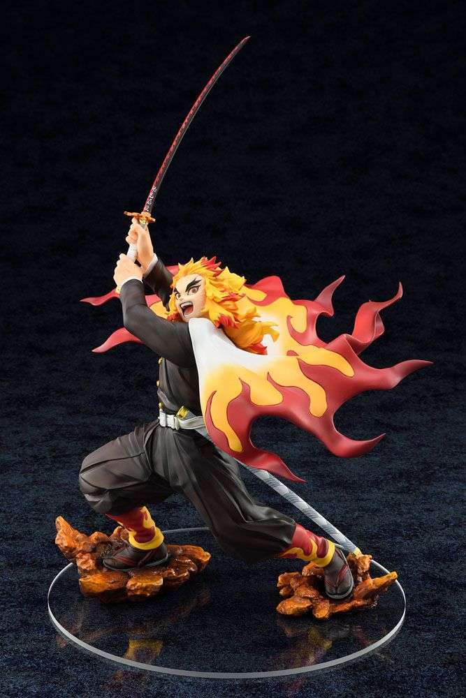 Bellfine Bellfine Demon Slayer: Kimetsu no Yaiba Statue 1/8 Kyojuro Rengoku 33 cm by LAB7 Malta, Europe