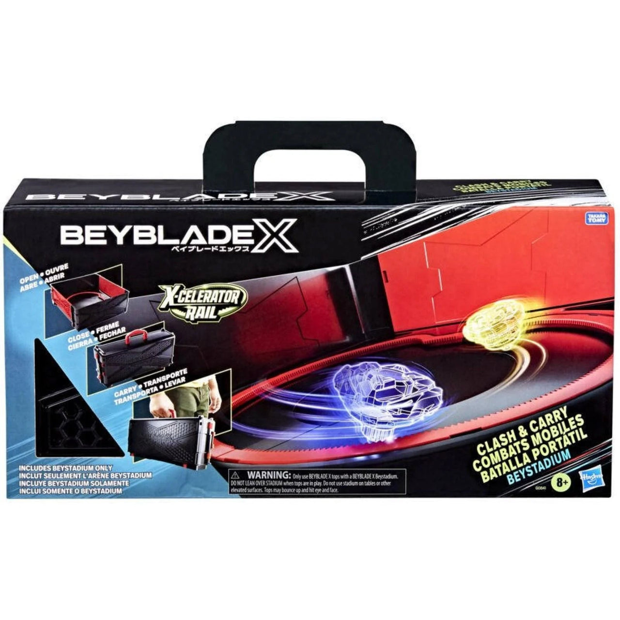Hasbro Beyblade X Clash and Carry Beystadium by LAB7 Malta, Europe