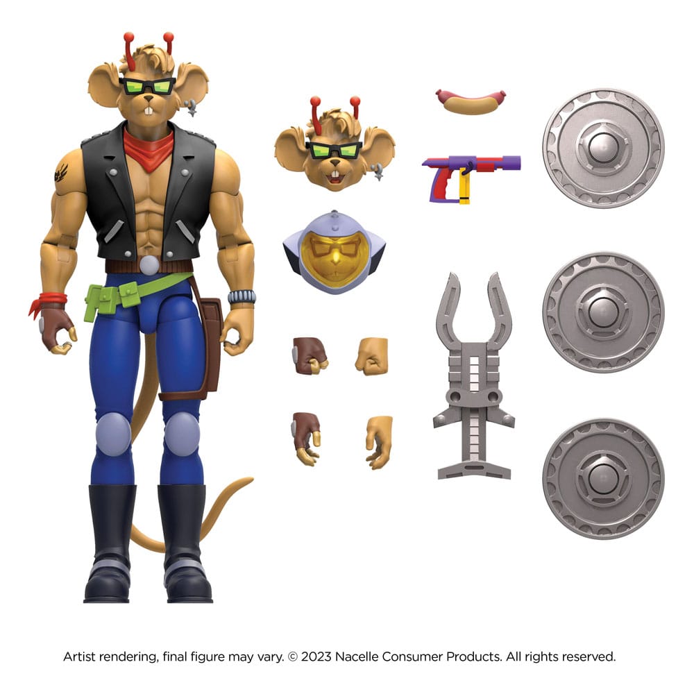 Biker Mice From Mars Action Figures Set – Modo, Throttle & Vinnie (17-20 cm) in Malta | LAB7