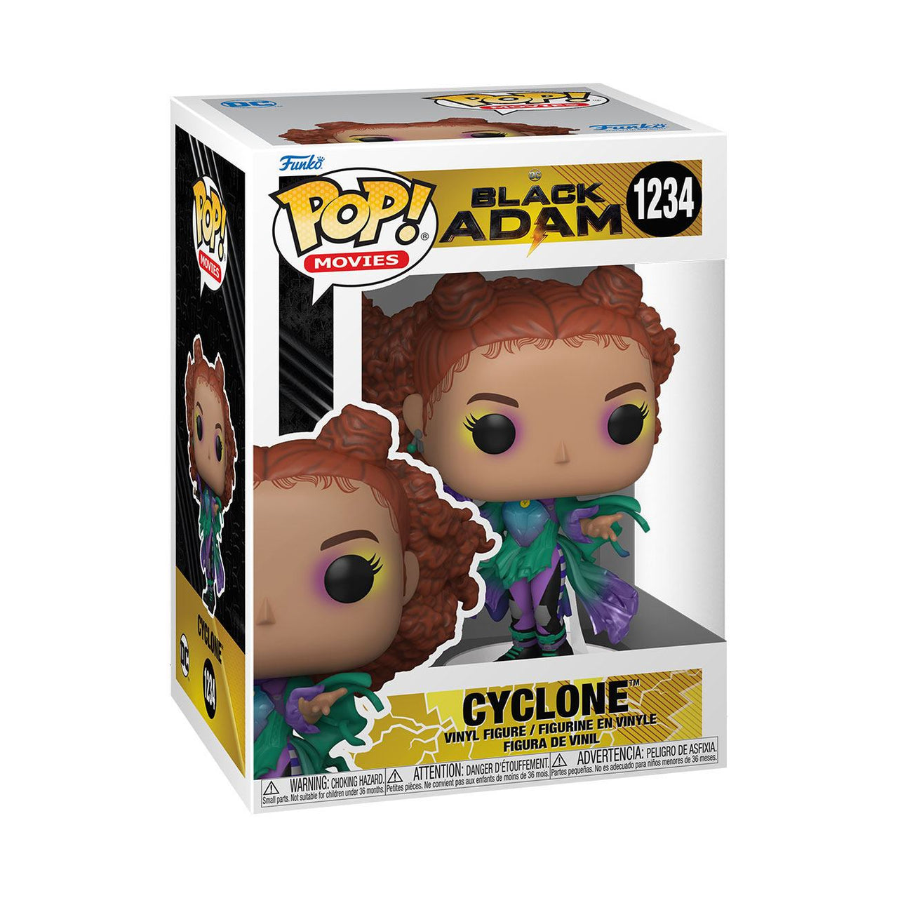 Funko Black Adam (2022) - Cyclone Pop! 1234 by LAB7 Malta, Europe