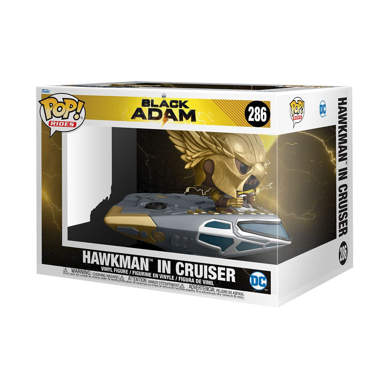 Funko Black Adam (2022) - Hawkman with Cruiser Pop! Rides 236 by LAB7 Malta, Europe