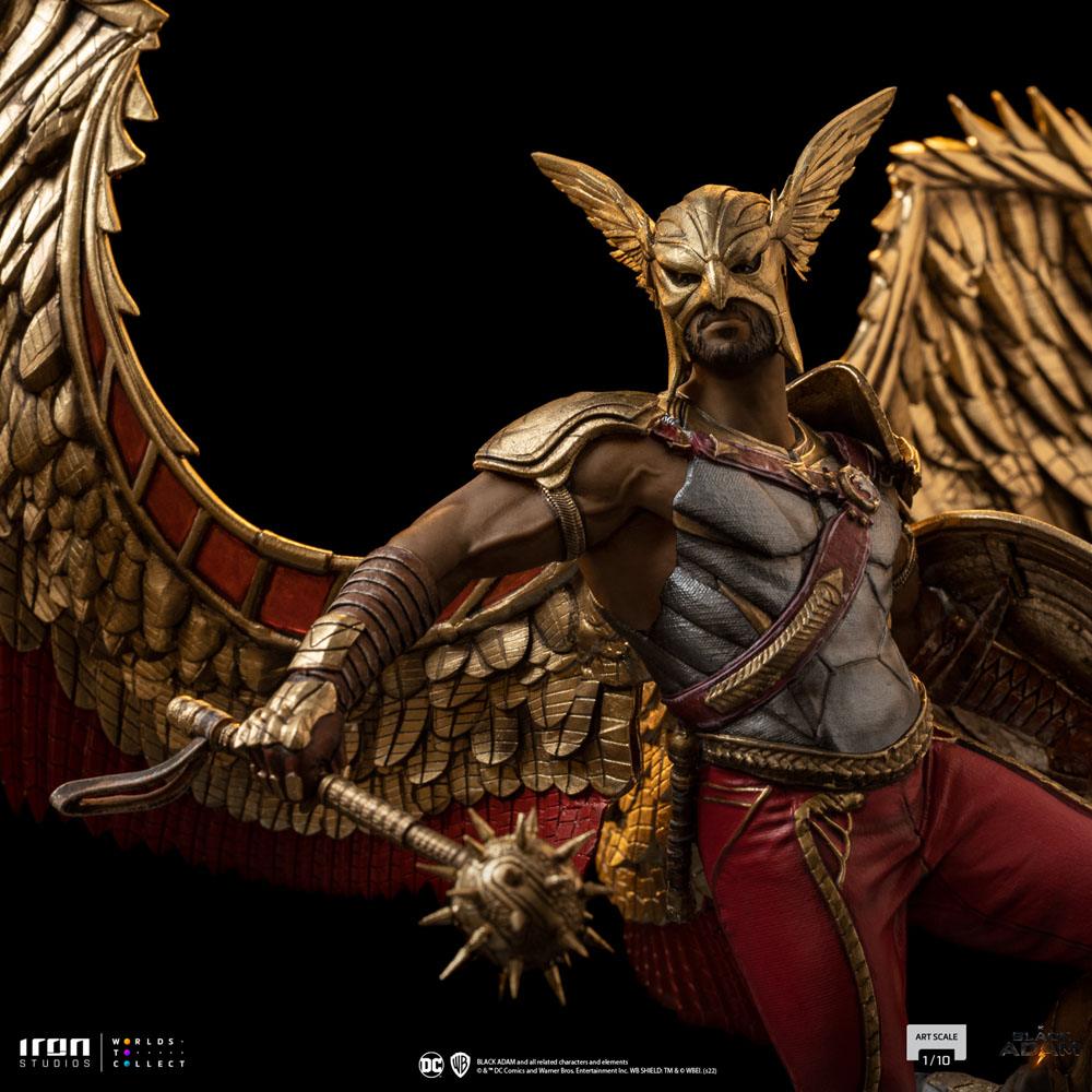 Iron Studios Black Adam Art Scale Statue 1/10 Hawkman 36 cm by LAB7 Malta, Europe