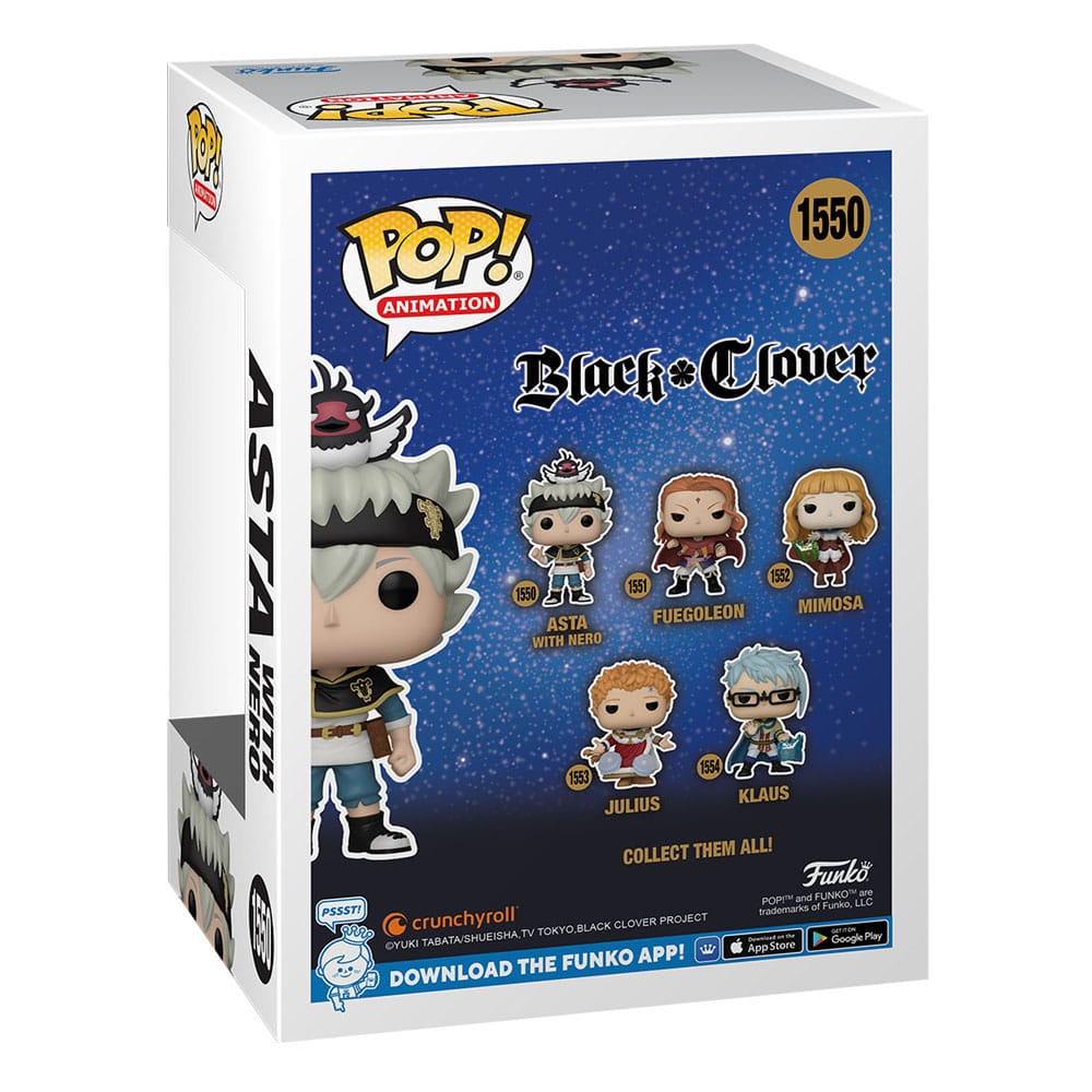 Funko Black Clover POP! Animation Vinyl Figure Asta w/Nero 9 cm by LAB7 Malta, Europe