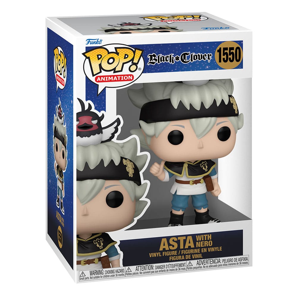 Funko Black Clover POP! Animation Vinyl Figure Asta w/Nero 9 cm by LAB7 Malta, Europe