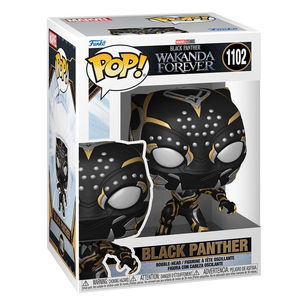 Funko Black Panther 2: Wakanda Forever - Black Panther Pop! 1102 by LAB7 Malta, Europe