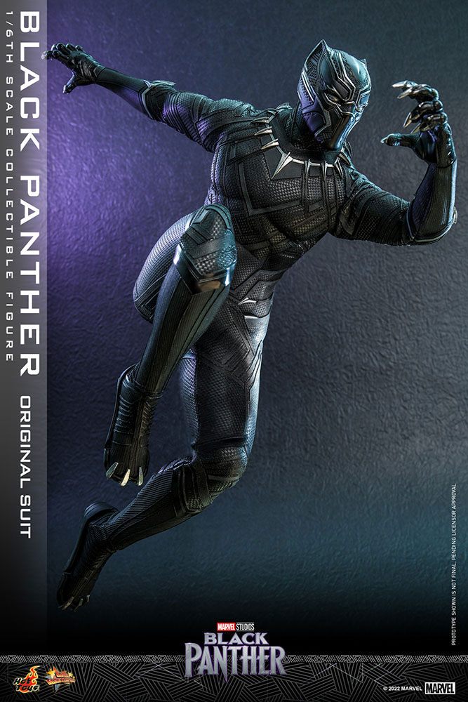 Hot Toys Black Panther Movie Masterpiece Action Figure 1/6 Black Panther by LAB7 Malta, Europe