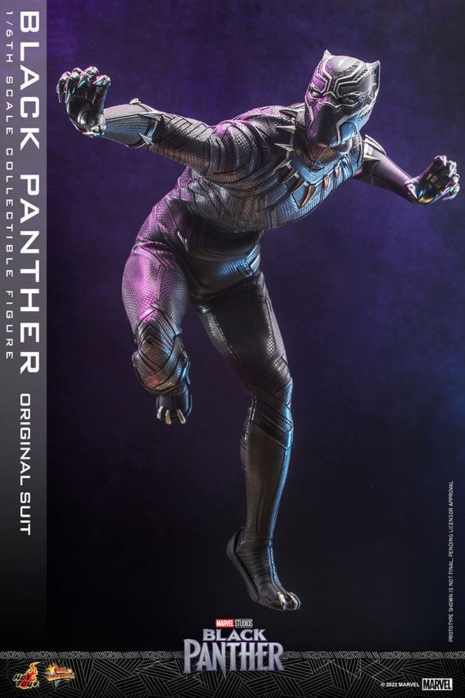 Hot Toys Black Panther Movie Masterpiece Action Figure 1/6 Black Panther by LAB7 Malta, Europe