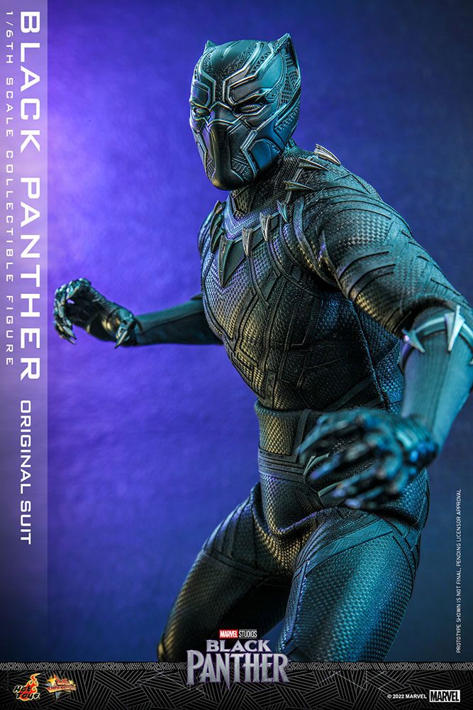 Hot Toys Black Panther Movie Masterpiece Action Figure 1/6 Black Panther by LAB7 Malta, Europe
