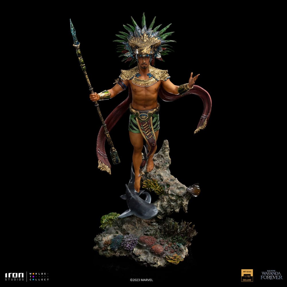 Iron Studios Black Panther: Wakanda Forever Deluxe Art Scale Statue 1/10 King Namor by LAB7 Malta, Europe