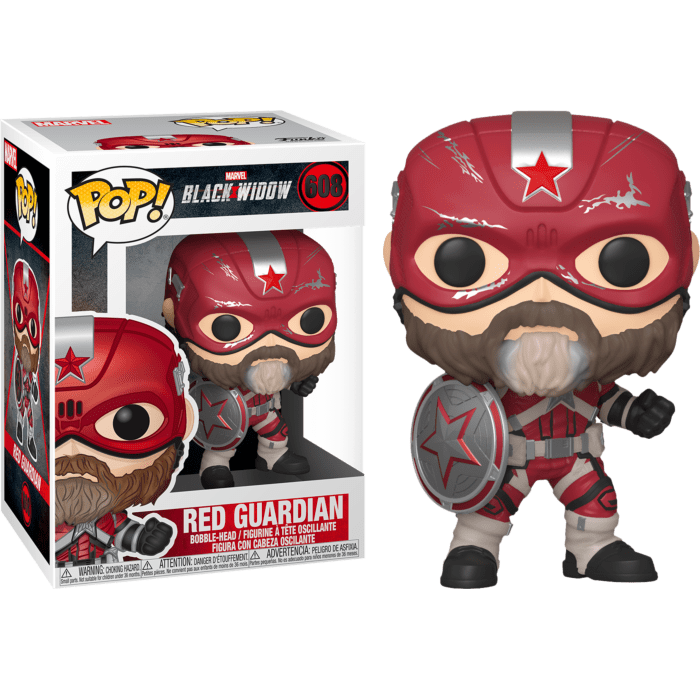 Funko Black Widow (2020) - Red Guardian Funko Pop! Vinyl Figure by LAB7 Malta, Europe