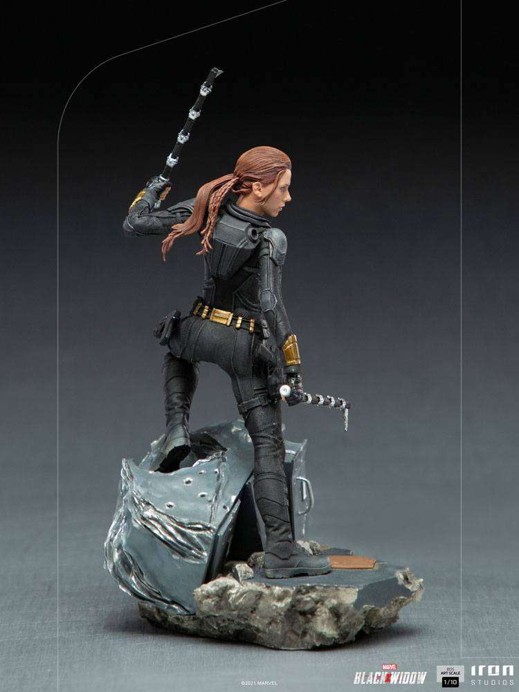 Iron Studios Black Widow BDS Art Scale Statue 1/10 Natasha Romanoff 21 cm by LAB7 Malta, Europe