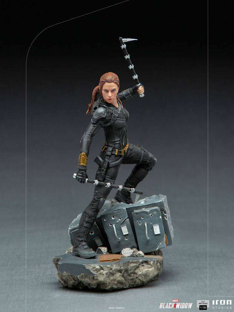 Iron Studios Black Widow BDS Art Scale Statue 1/10 Natasha Romanoff 21 cm by LAB7 Malta, Europe