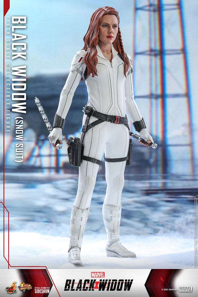 Hot Toys Black Widow Movie Masterpiece Action Figure 1/6 Black Widow Snow Suit Version 28 cm by LAB7 Malta, Europe