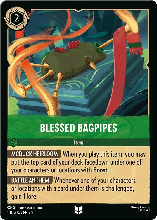 Ravensburger Blessed Bagpipes (101/204) (Whispers in the Well) by LAB7 Malta, Europe