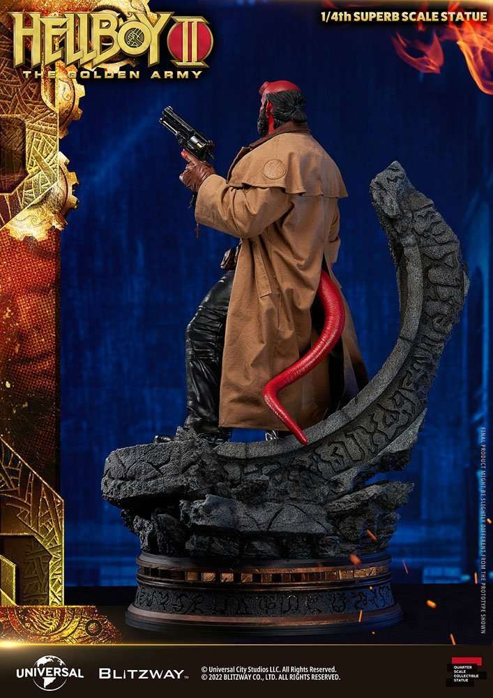 Blitzway Blitzway Hellboy II: The Golden Army Superb Statue 1/4 Hellboy 70 cm by LAB7 Malta, Europe