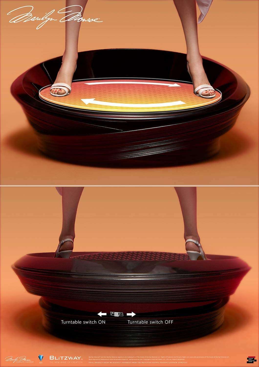 Blitzway Blitzway Marilyn Monroe 1/4 Superb Scale Statue by LAB7 Malta, Europe