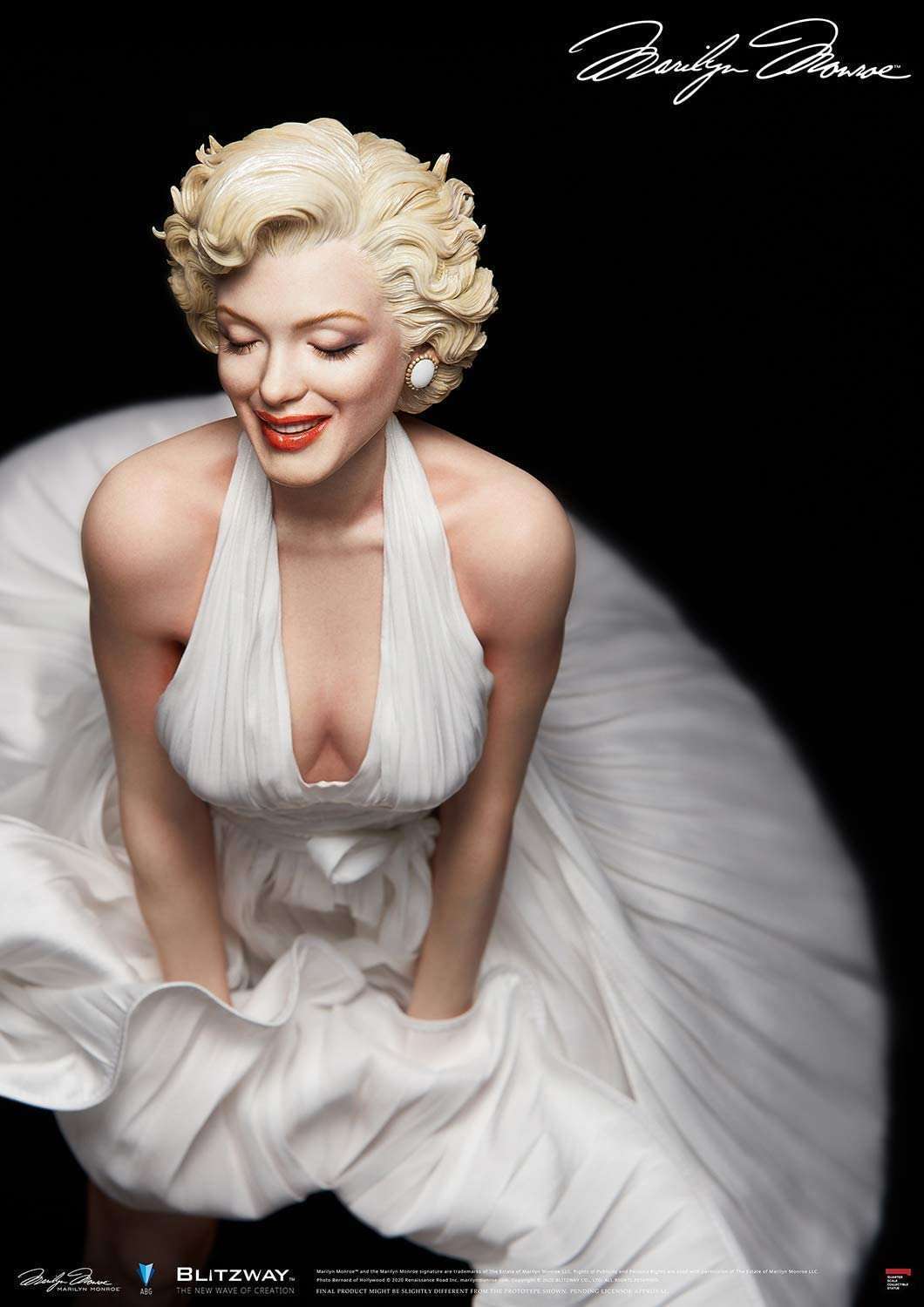 Blitzway Blitzway Marilyn Monroe 1/4 Superb Scale Statue by LAB7 Malta, Europe