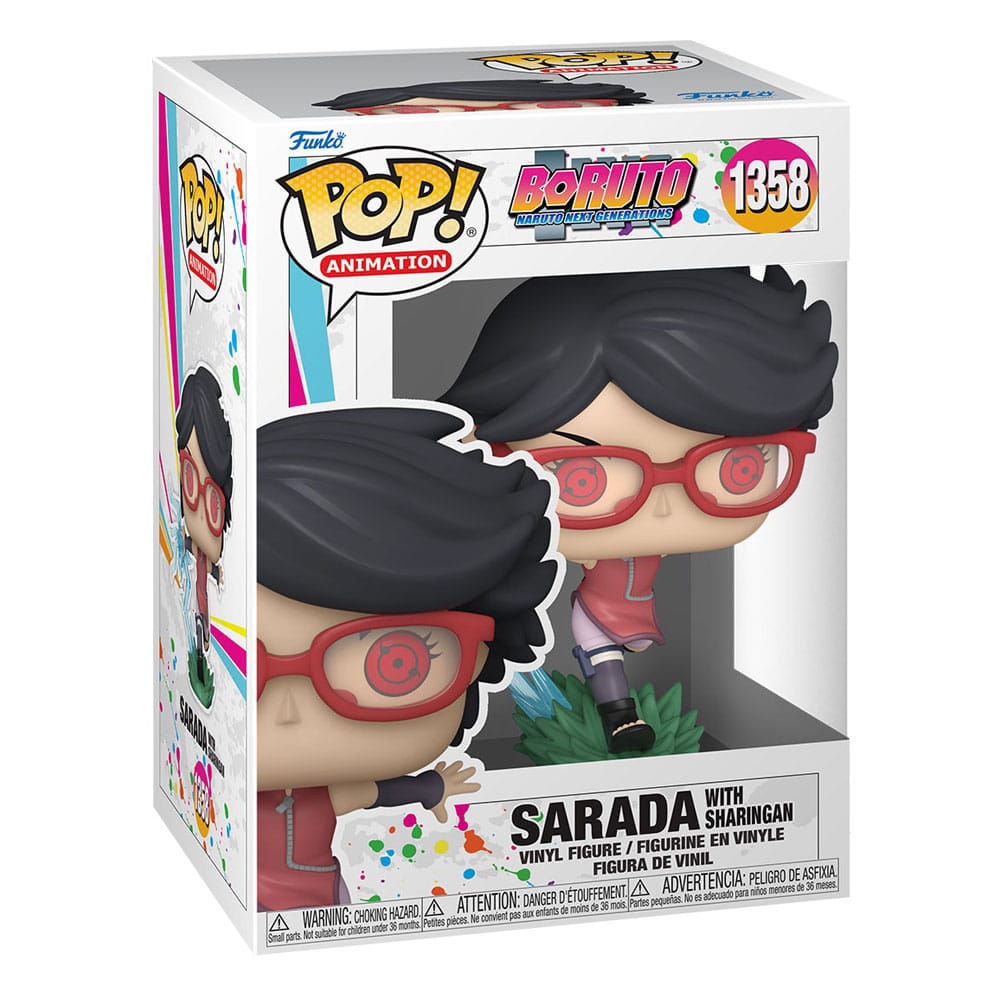 Funko Boruto - Naruto Next Generations POP! Television Sarada w/Sharingan by LAB7 Malta, Europe