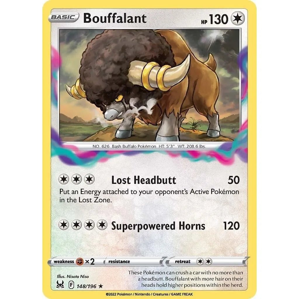 Bouffalant (148/196) (SWSH11: Lost Origin) in Malta | LAB7