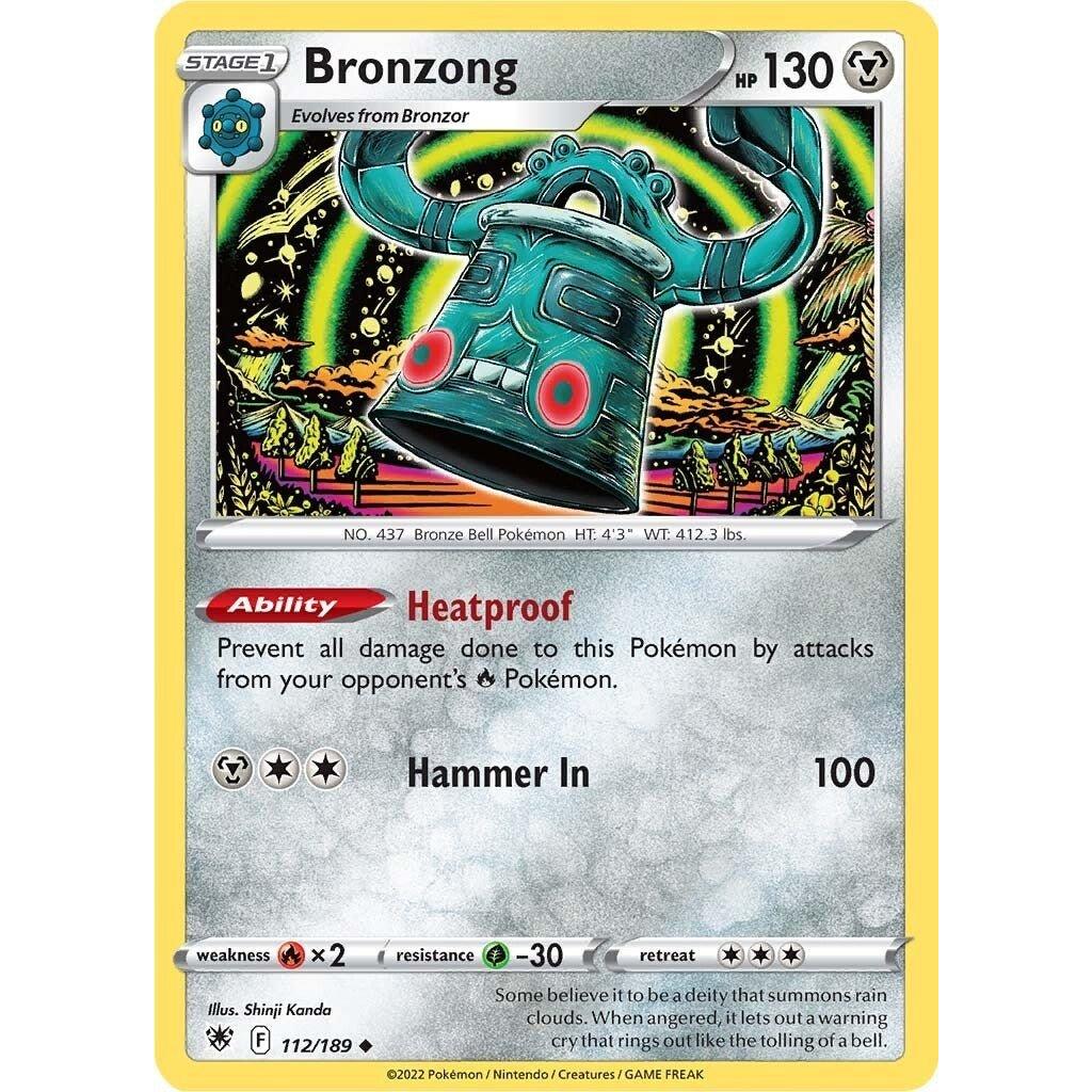The Pokemon Company Bronzong (112/189) (SWSH10: Astral Radiance) by LAB7 Malta, Europe