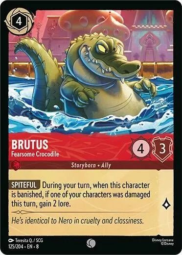 Brutus - Fearsome Crocodile (125/204) (Reign of Jafar) in Malta | LAB7
