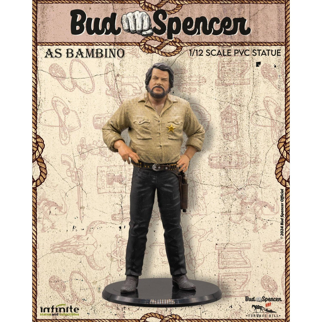 Infinite Statue Bud Spencer As Bambino 1/12 PVC Statue by LAB7 Malta, Europe